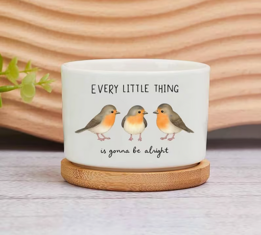 Pot Planters Positive Vibes